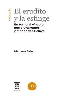 cover image of El erudito y la esfinge